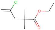 Ethyl 4-chloro-2,2-dimethylpent-4-enoate