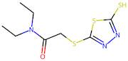 n,n-Diethyl-2-[(5-sulfanyl-1,3,4-thiadiazol-2-yl)sulfanyl]acetamide