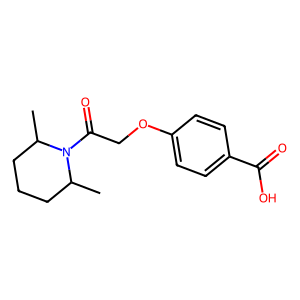 4-(2-(2,6-Dimethylpiperidin-1-yl)-2-oxoethoxy)benzoic acid