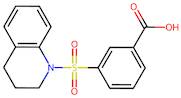 3-(1,2,3,4-tetrahydroquinoline-1-sulfonyl)benzoic acid