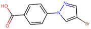 4-(4-Bromopyrazol-1-yl)benzoic acid