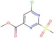 Methyl 6-chloro-2-(methylsulfonyl)pyrimidine-4-carboxylate