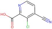 3-Chloro-4-cyanopicolinic acid