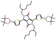 2,5-Bis(2-ethylhexyl)-3,6-bis(5-(4,4,5,5-tetramethyl-1,3,2-dioxaborolan-2-yl)thiophen-2-yl)pyrrolo…