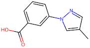 3-(4-Methyl-1H-pyrazol-1-yl)benzoic acid