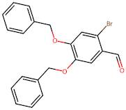 4,5-Bis(benzyloxy)-2-bromobenzaldehyde