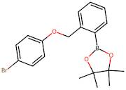 2-(2-((4-Bromophenoxy)methyl)phenyl)-4,4,5,5-tetramethyl-1,3,2-dioxaborolane