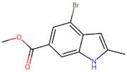 Methyl 4-bromo-2-methyl-1H-indole-6-carboxylate