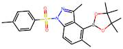 3,5-Dimethyl-1-(4-methylbenzenesulfonyl)-4-(4,4,5,5-tetramethyl-1,3,2-Dioxaborolan-2-yl)-1H-indazo…