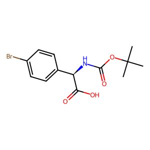 (R)-2-(4-Bromophenyl)-2-((tert-butoxycarbonyl)amino)acetic acid