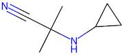 2-(Cyclopropylamino)-2-methylpropanenitrile