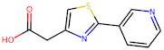 2-[2-(pyridin-3-yl)-1,3-thiazol-4-yl]acetic acid