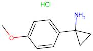 1-(4-Methoxyphenyl)cyclopropan-1-amine hydrochloride