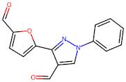 3-(5-Formylfuran-2-yl)-1-phenyl-1H-pyrazole-4-carbaldehyde