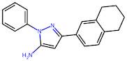 1-Phenyl-3-(5,6,7,8-tetrahydronaphthalen-2-yl)-1h-pyrazol-5-amine