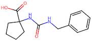 1-[(benzylcarbamoyl)amino]cyclopentane-1-carboxylic acid