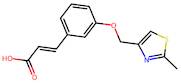 (E)-3-(3-((2-methylthiazol-4-yl)methoxy)phenyl)acrylic acid