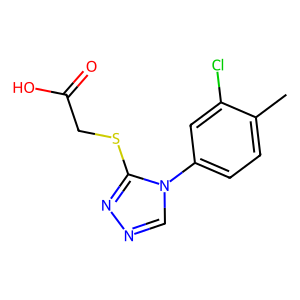 2-{[4-(3-chloro-4-methylphenyl)-4h-1,2,4-triazol-3-yl]sulfanyl}acetic acid