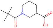 1-(2,2-Dimethylpropanoyl)piperidine-3-carboxylic acid