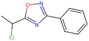 5-(1-Chloroethyl)-3-phenyl-1,2,4-oxadiazole