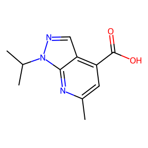 6-Methyl-1-(propan-2-yl)-1h-pyrazolo[3,4-b]pyridine-4-carboxylic acid