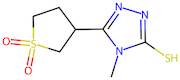 3-(4-Methyl-5-sulfanyl-4h-1,2,4-triazol-3-yl)-1λ6-thiolane-1,1-dione