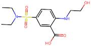 5-(Diethylsulfamoyl)-2-[(2-hydroxyethyl)amino]benzoic acid