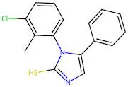 1-(3-Chloro-2-methylphenyl)-5-phenyl-1H-imidazole-2-thiol