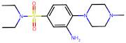 3-Amino-n,n-diethyl-4-(4-methylpiperazin-1-yl)benzene-1-sulfonamide