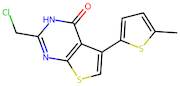 2-(Chloromethyl)-5-(5-methylthiophen-2-yl)-3h,4h-thieno[2,3-d]pyrimidin-4-one