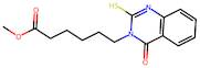 Methyl 6-(4-oxo-2-sulfanyl-3,4-dihydroquinazolin-3-yl)hexanoate