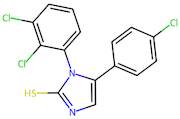 5-(4-Chlorophenyl)-1-(2,3-dichlorophenyl)-1h-imidazole-2-thiol