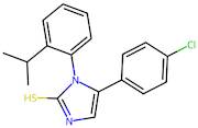 5-(4-Chlorophenyl)-1-[2-(propan-2-yl)phenyl]-1h-imidazole-2-thiol