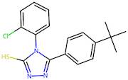 5-(4-Tert-butylphenyl)-4-(2-chlorophenyl)-4H-1,2,4-triazole-3-thiol