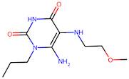 6-Amino-5-[(2-methoxyethyl)amino]-1-propyl-1,2,3,4-tetrahydropyrimidine-2,4-dione