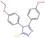 4-(4-Ethoxyphenyl)-5-(4-methoxyphenyl)-4h-1,2,4-triazole-3-thiol