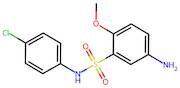 5-Amino-N-(4-chlorophenyl)-2-methoxybenzene-1-sulfonamide