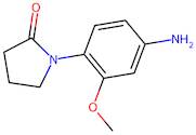 1-(4-Amino-2-methoxyphenyl)pyrrolidin-2-one