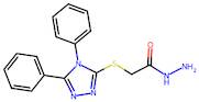 2-((4,5-Diphenyl-4H-1,2,4-triazol-3-yl)thio)acetohydrazide