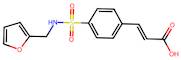 (E)-3-(4-(N-(furan-2-ylmethyl)sulfamoyl)phenyl)acrylic acid