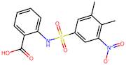 2-(3,4-Dimethyl-5-nitrobenzenesulfonamido)benzoic acid