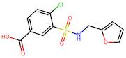 4-Chloro-3-[(furan-2-ylmethyl)sulfamoyl]benzoic acid