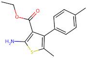 Ethyl 2-amino-5-methyl-4-(4-methylphenyl)thiophene-3-carboxylate