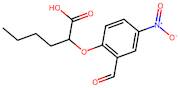 2-(2-Formyl-4-nitrophenoxy)hexanoic acid