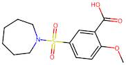 5-[(Hexahydro-1H-azepin-1-yl)sulfonyl]-2-methoxybenzoic acid