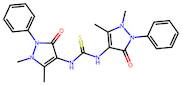 1,3-Bis(1,5-dimethyl-3-oxo-2-phenyl-2,3-dihydro-1H-pyrazol-4-yl)thiourea