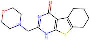 5,6,7,8-Tetrahydro-2-(4-morpholinylmethyl)[1]benzothieno[2,3-d]pyrimidin-4(1H)-one