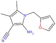 2-Amino-1-(furan-2-ylmethyl)-4,5-dimethyl-1h-pyrrole-3-carbonitrile