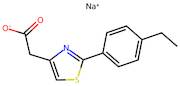 Sodium 2-[2-(4-ethylphenyl)-1,3-thiazol-4-yl]acetate