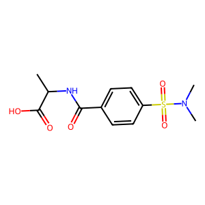 2-{[4-(dimethylsulfamoyl)phenyl]formamido}propanoic acid